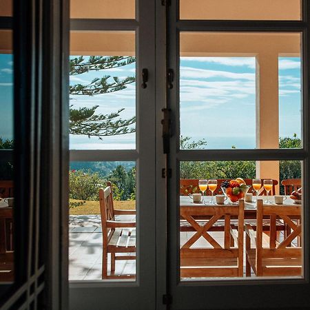 Gran villa con vistas al mar y piscina privada Málaga Esterno foto