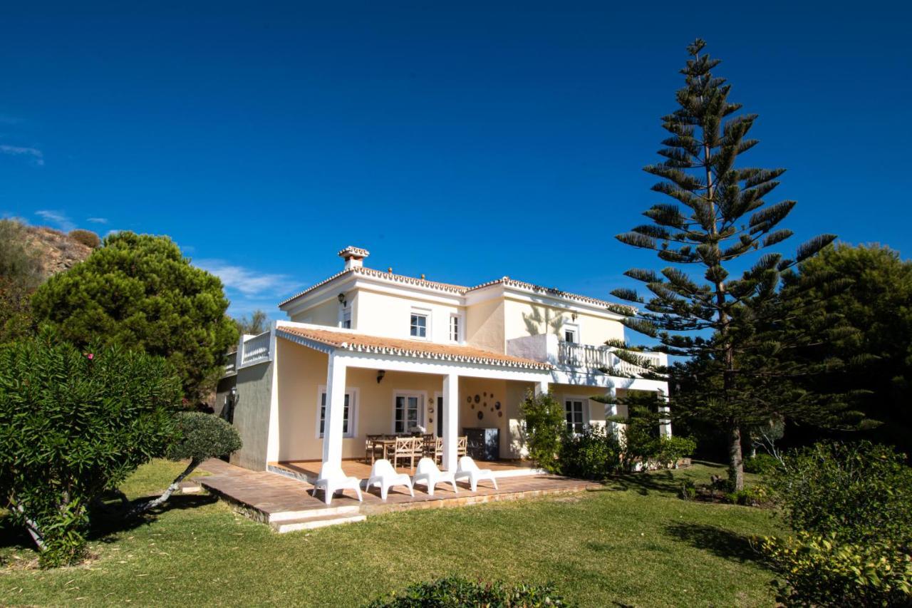 Gran villa con vistas al mar y piscina privada Málaga Esterno foto