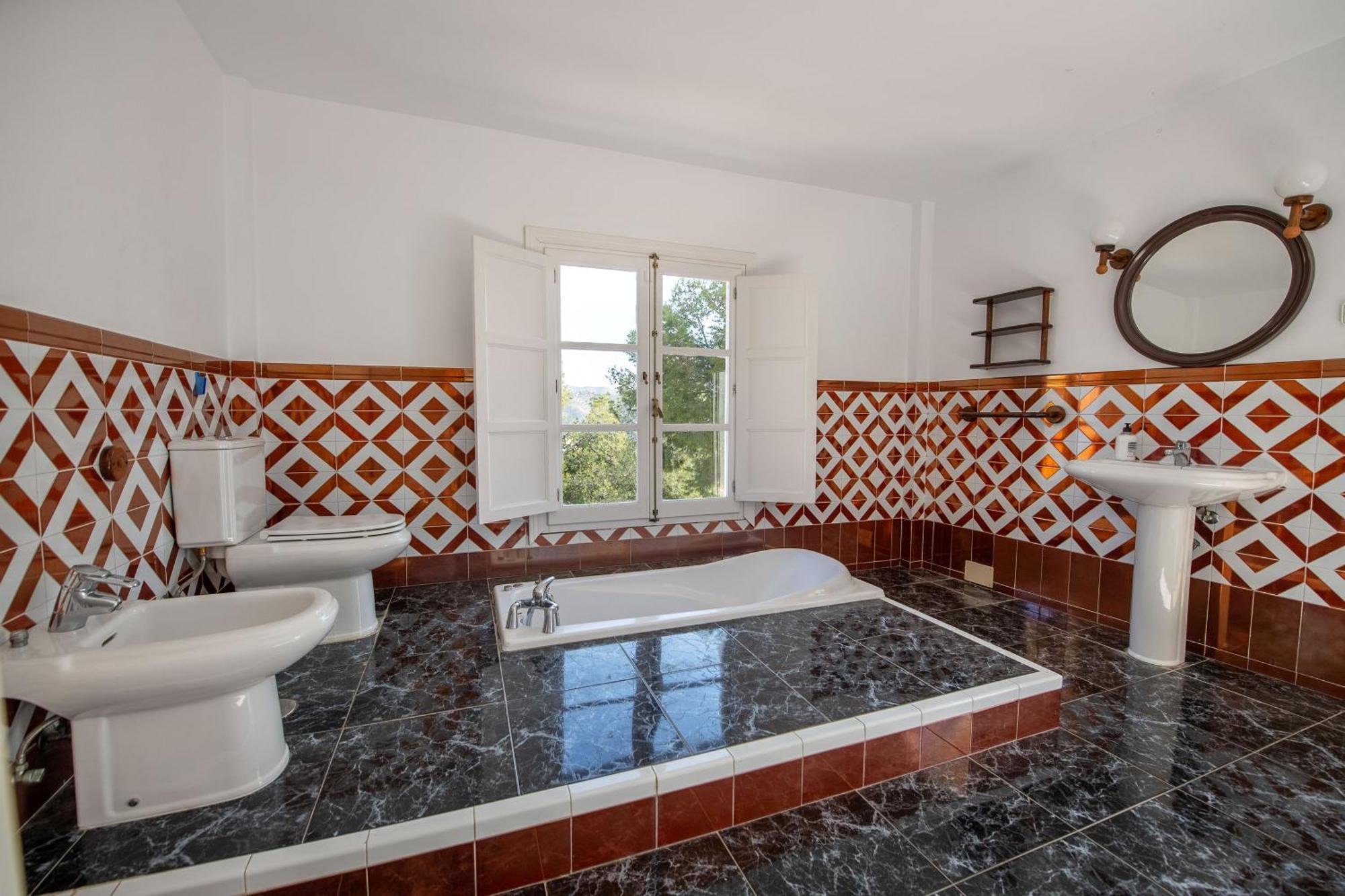 Gran villa con vistas al mar y piscina privada Málaga Esterno foto