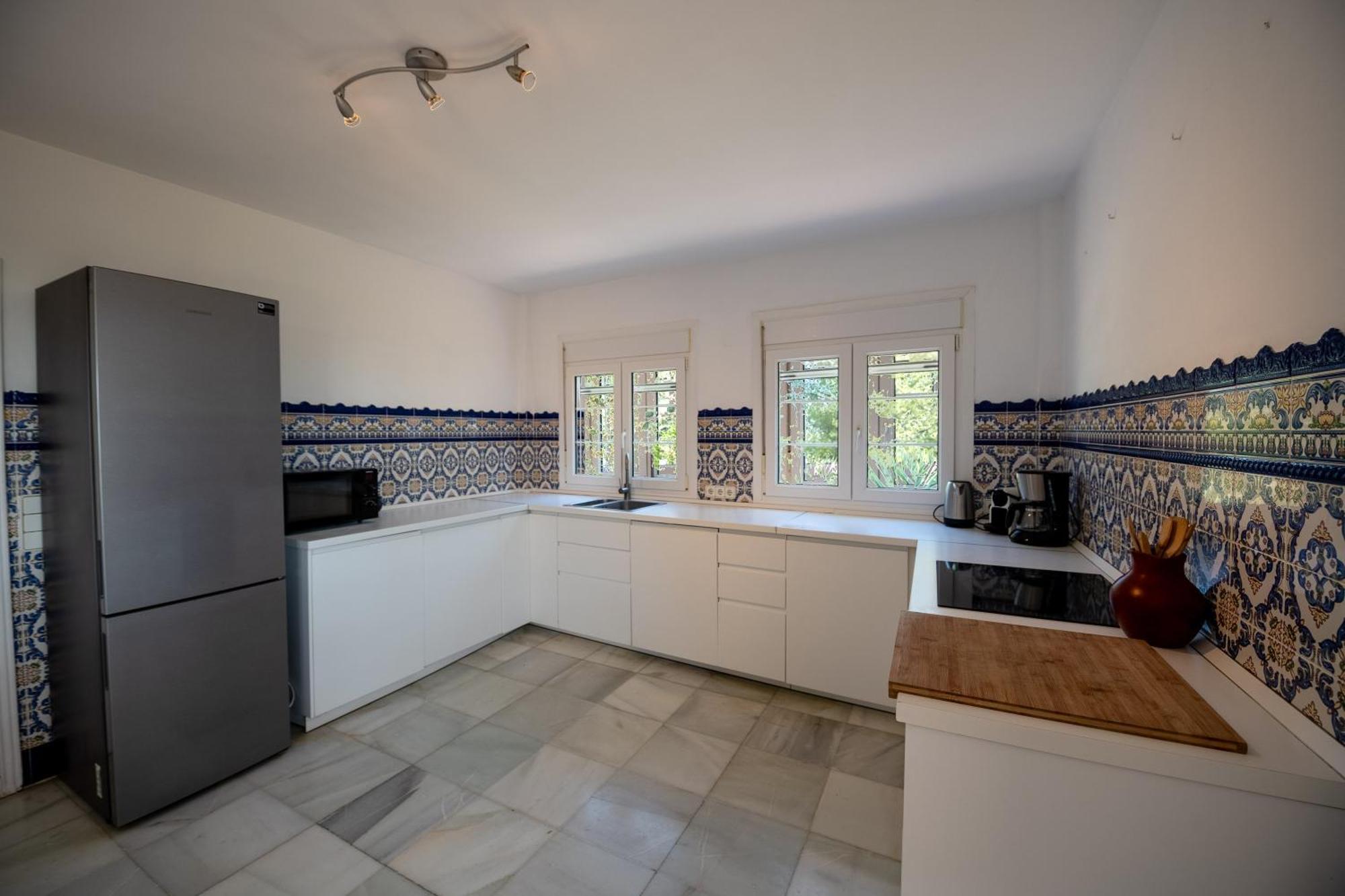 Gran villa con vistas al mar y piscina privada Málaga Esterno foto